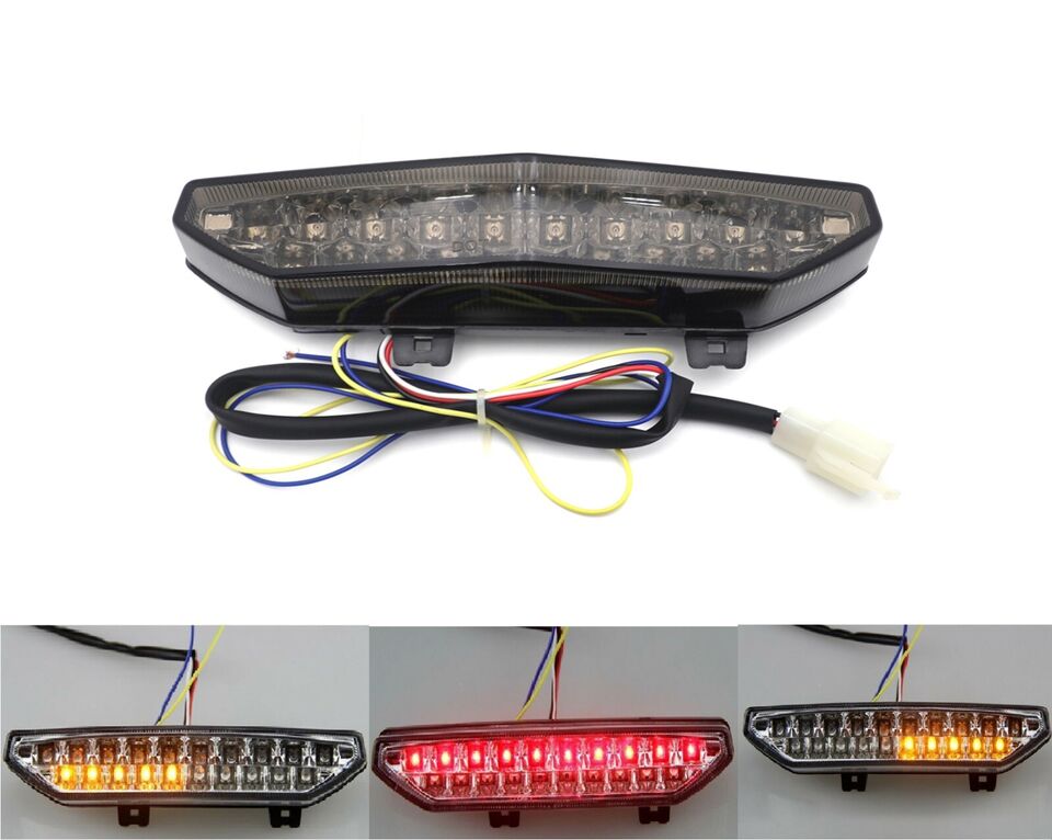 Stop Frana Led KAWASAKI ZX6R 2007 2008 fumuriu semnale incluse